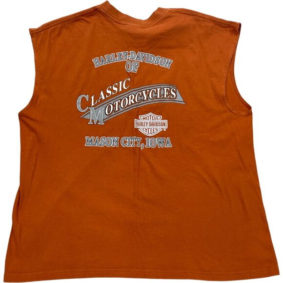 Harley Davidson Road Is Eternal Double Sided Tank Muscle Tee T-Shirt Men's XL - Picture 6 of 6